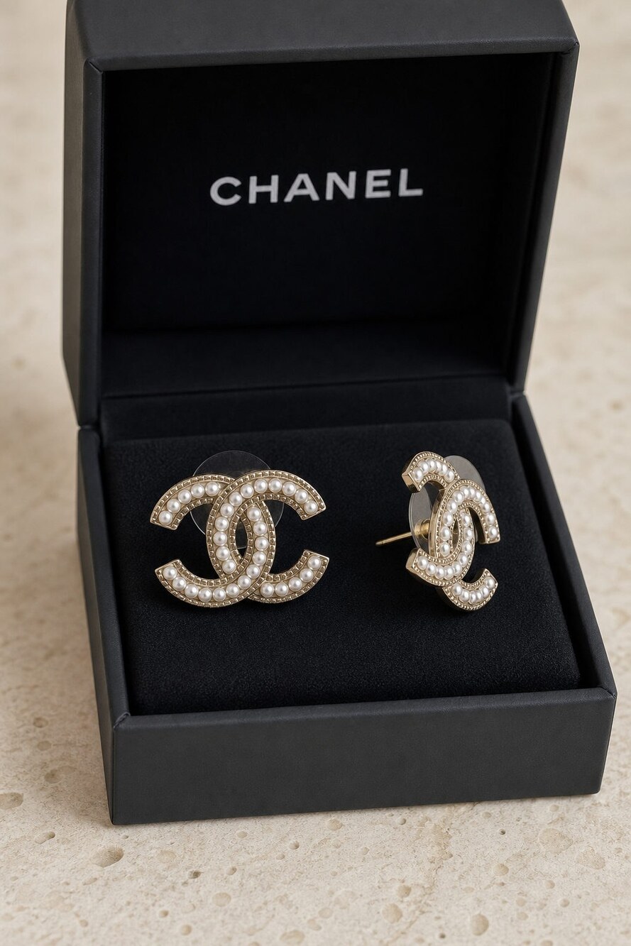 CHANEL Classic Parisian Earrings Style 31 | New with Box - Picture 6 of 9